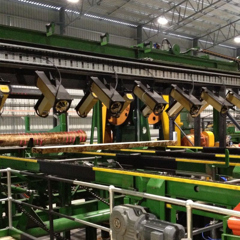 AE Gibson Twin Saw Log Edger